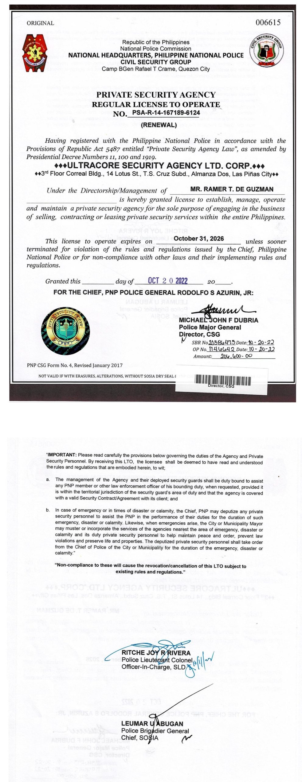 LTO_Ultracore Security